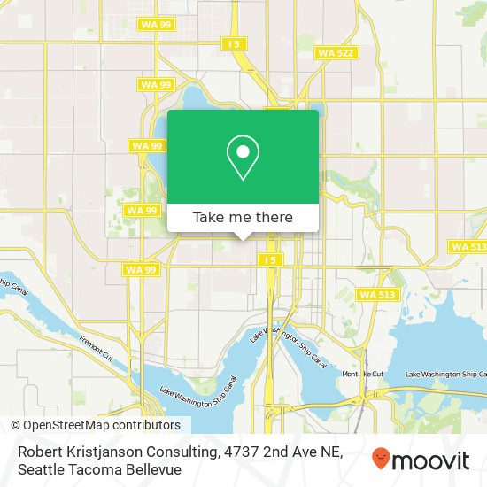 Robert Kristjanson Consulting, 4737 2nd Ave NE map