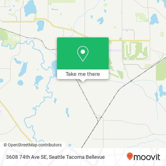 Mapa de 3608 74th Ave SE, Olympia, WA 98501