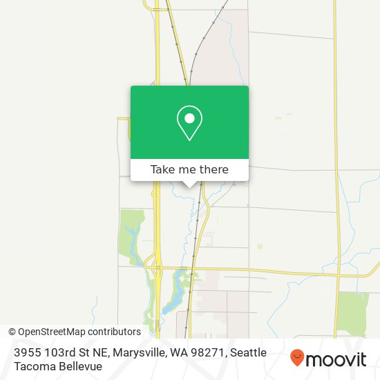 Mapa de 3955 103rd St NE, Marysville, WA 98271