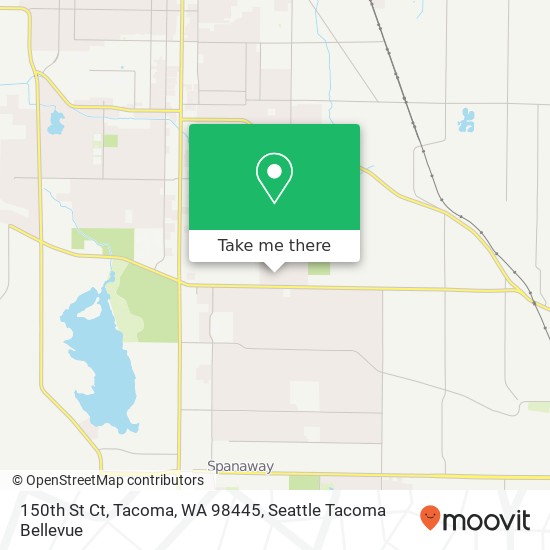 Mapa de 150th St Ct, Tacoma, WA 98445