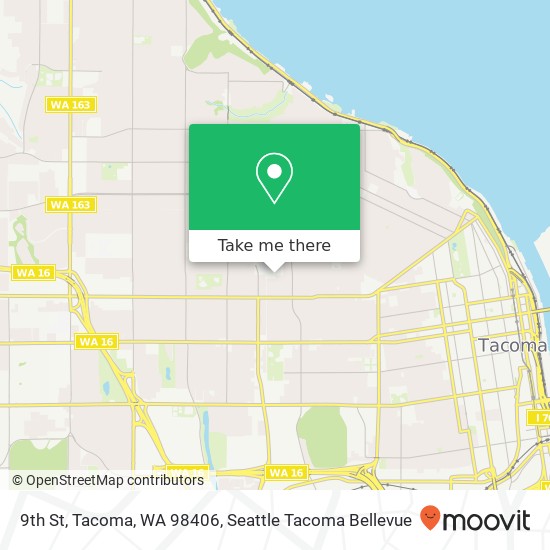 9th St, Tacoma, WA 98406 map