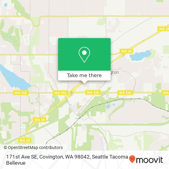 171st Ave SE, Covington, WA 98042 map