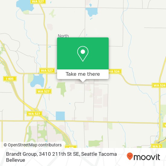 Mapa de Brandt Group, 3410 211th St SE