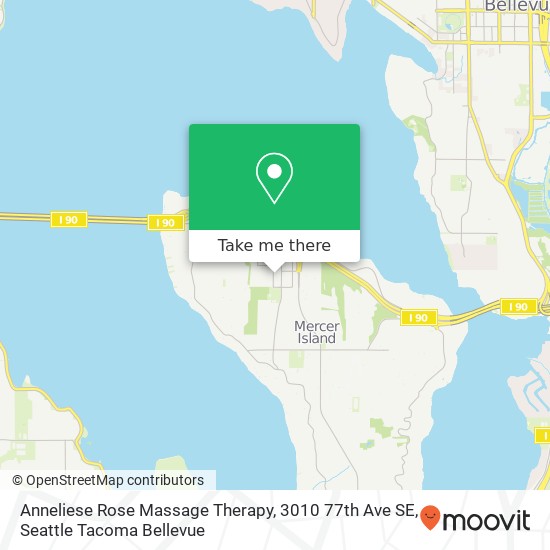 Anneliese Rose Massage Therapy, 3010 77th Ave SE map