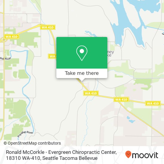 Ronald McCorkle - Evergreen Chiropractic Center, 18310 WA-410 map
