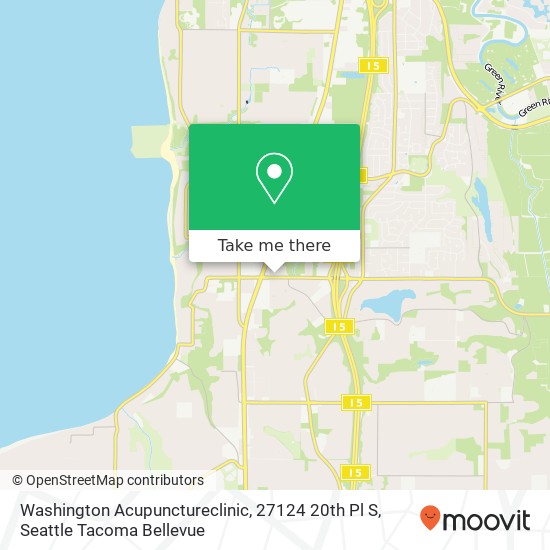 Washington Acupunctureclinic, 27124 20th Pl S map