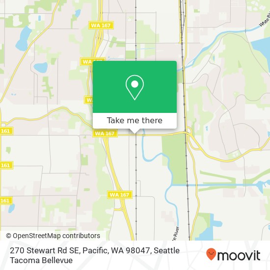 270 Stewart Rd SE, Pacific, WA 98047 map