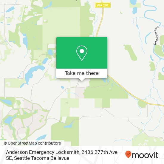 Anderson Emergency Locksmith, 2436 277th Ave SE map