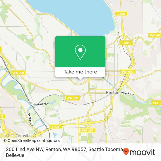 200 Lind Ave NW, Renton, WA 98057 map