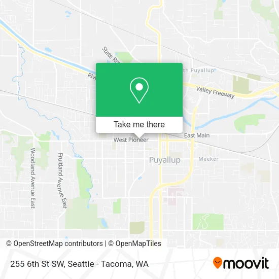 Mapa de 255 6th St SW