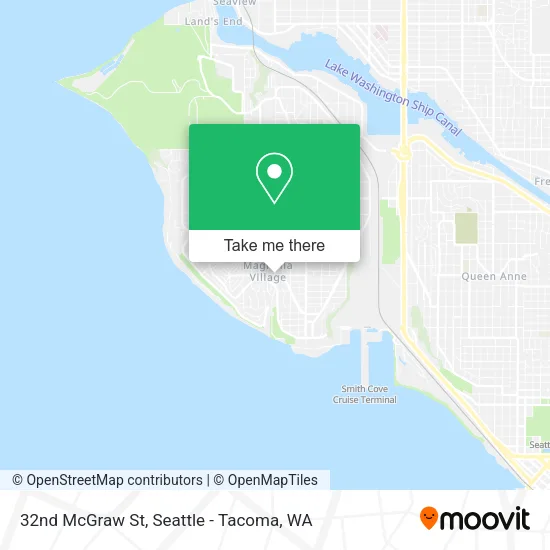 Mapa de 32nd McGraw St