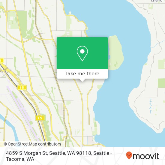 4859 S Morgan St, Seattle, WA 98118 map