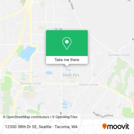 12300 38th Dr SE map
