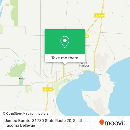 Mapa de Jumbo Burrito, 31780 State Route 20