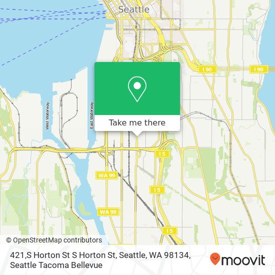 421,S Horton St S Horton St, Seattle, WA 98134 map