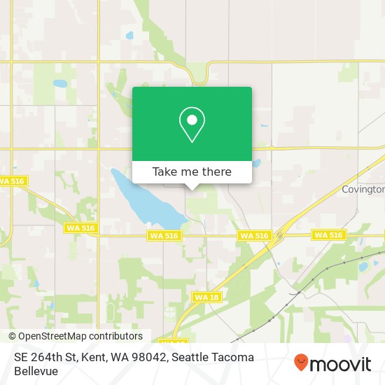 SE 264th St, Kent, WA 98042 map