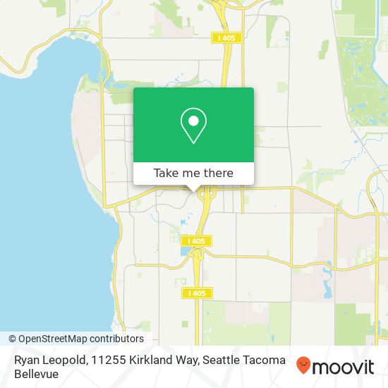 Ryan Leopold, 11255 Kirkland Way map