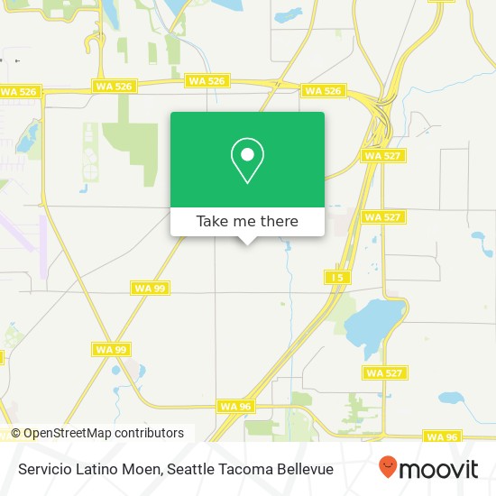 Servicio Latino Moen, 24 105th St SE map