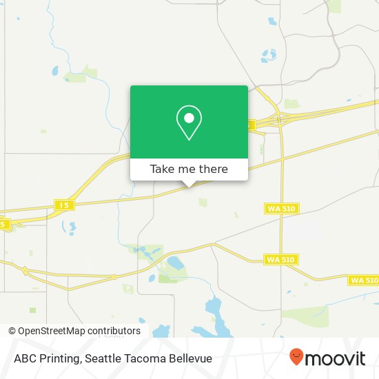 ABC Printing map