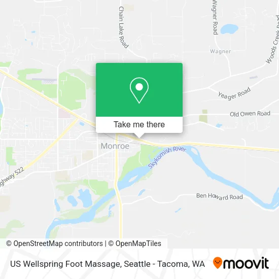 Mapa de US Wellspring Foot Massage