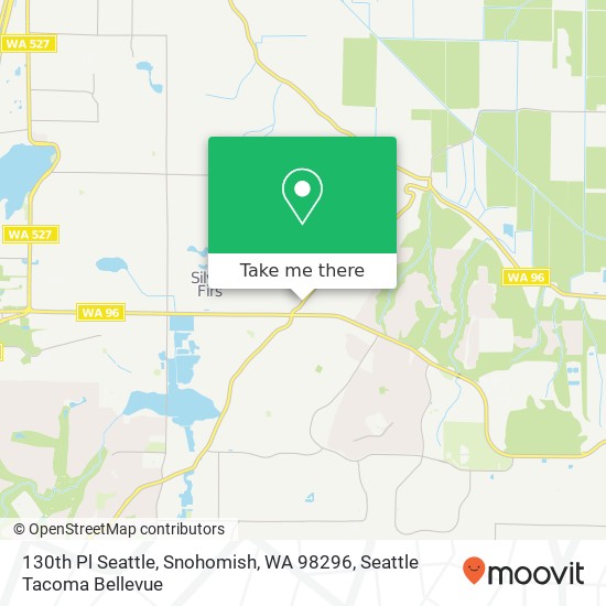 130th Pl Seattle, Snohomish, WA 98296 map