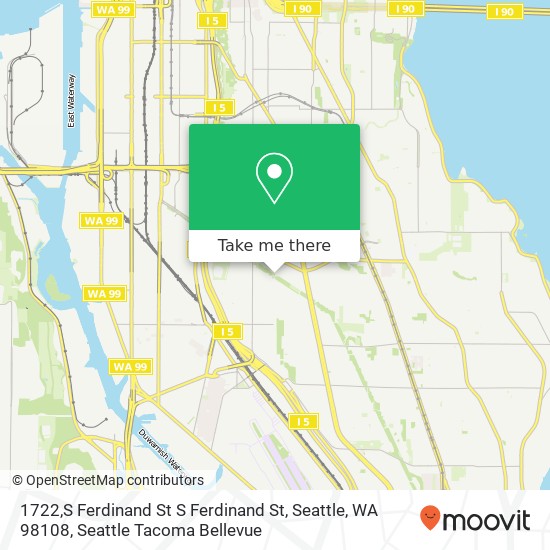 1722,S Ferdinand St S Ferdinand St, Seattle, WA 98108 map