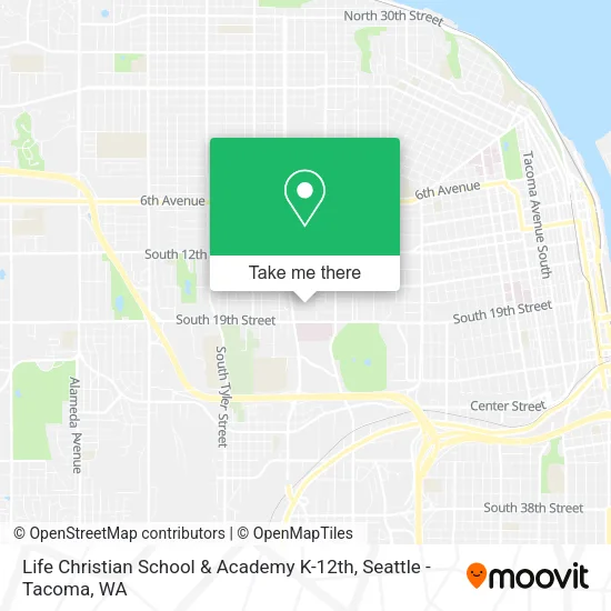 Mapa de Life Christian School & Academy K-12th