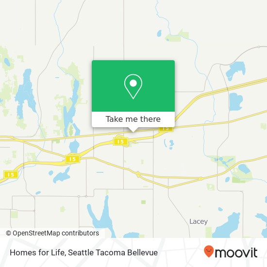 Homes for Life map