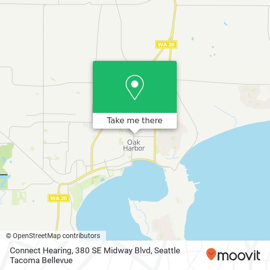 Connect Hearing, 380 SE Midway Blvd map