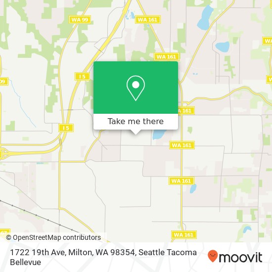 Mapa de 1722 19th Ave, Milton, WA 98354