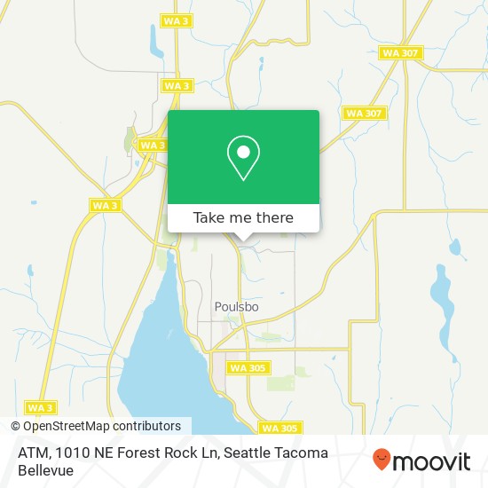 Mapa de ATM, 1010 NE Forest Rock Ln