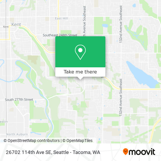 Mapa de 26702 114th Ave SE