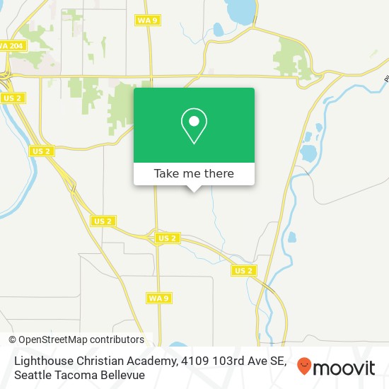 Lighthouse Christian Academy, 4109 103rd Ave SE map