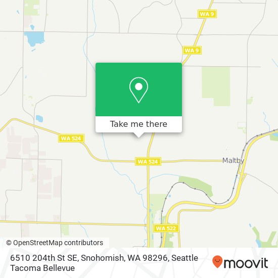 6510 204th St SE, Snohomish, WA 98296 map