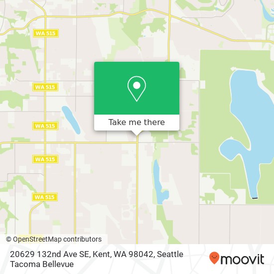 20629 132nd Ave SE, Kent, WA 98042 map