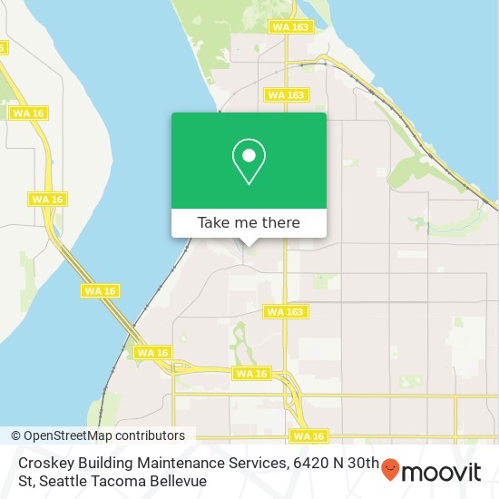 Croskey Building Maintenance Services, 6420 N 30th St map