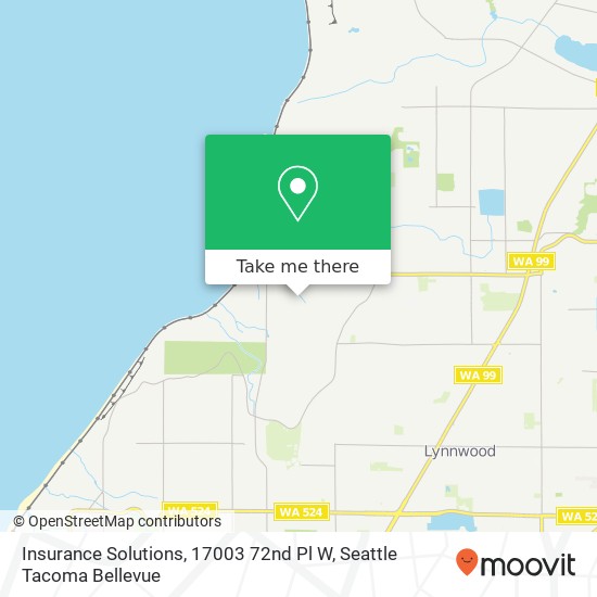 Mapa de Insurance Solutions, 17003 72nd Pl W