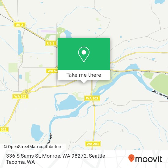 336 S Sams St, Monroe, WA 98272 map