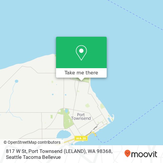 817 W St, Port Townsend (LELAND), WA 98368 map