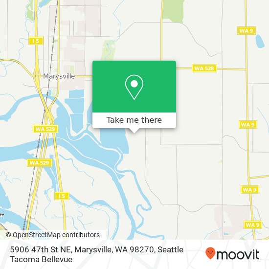 5906 47th St NE, Marysville, WA 98270 map