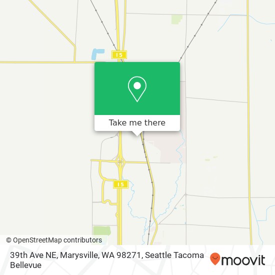 Mapa de 39th Ave NE, Marysville, WA 98271