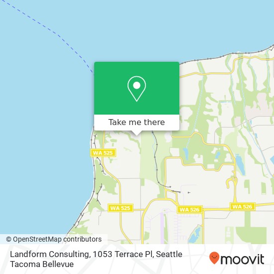 Landform Consulting, 1053 Terrace Pl map