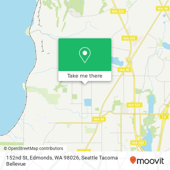 152nd St, Edmonds, WA 98026 map