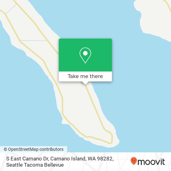 S East Camano Dr, Camano Island, WA 98282 map