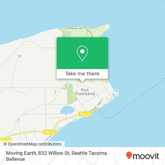 Moving Earth, 832 Willow St map