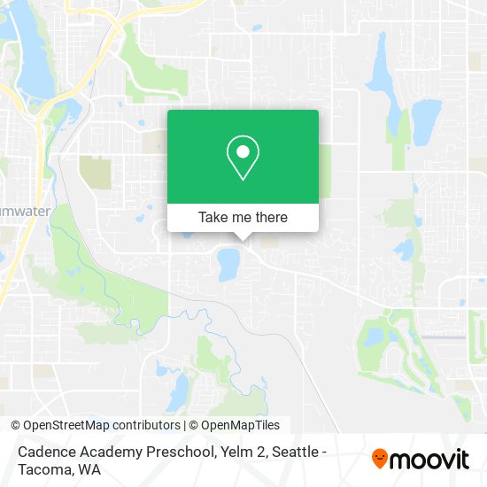 Cadence Academy Preschool, Yelm 2 map