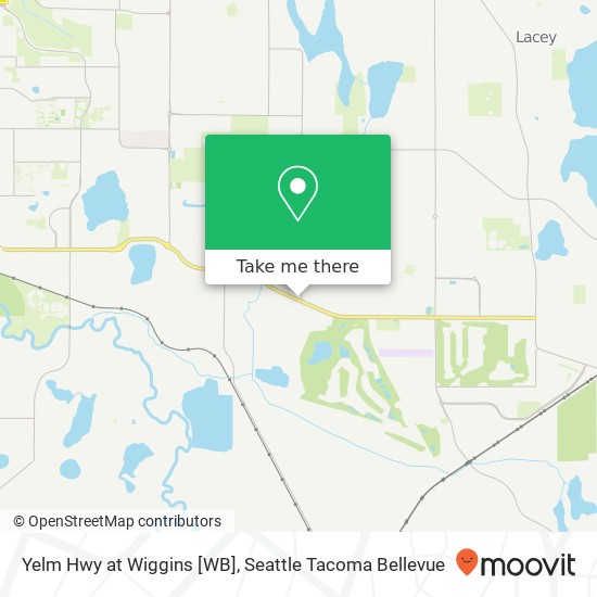 Mapa de Yelm Hwy at Wiggins [WB]