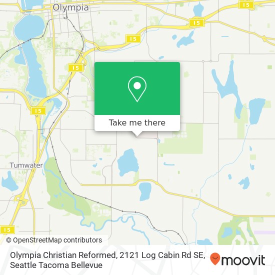 Olympia Christian Reformed, 2121 Log Cabin Rd SE map