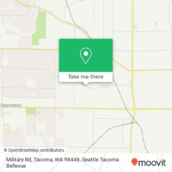 Mapa de Military Rd, Tacoma, WA 98446