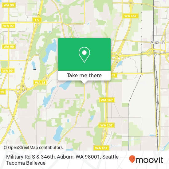 Military Rd S & 346th, Auburn, WA 98001 map